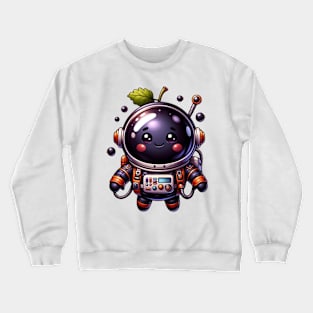 Cosmic Berry Astronaut - Stellar Sweetness Adventure Crewneck Sweatshirt